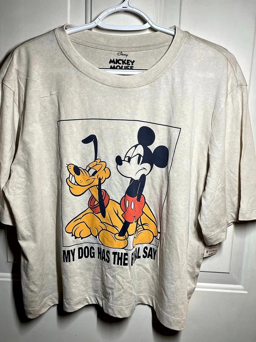 Disney Mickey Mouse and Pluto Skimmer Tee